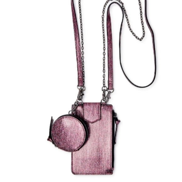 NO BOUNDARIES 3 PIECE GIFT SET CELLPHONE CROSSBODY CHAIN STRAP POUCH - Picture 6 of 6